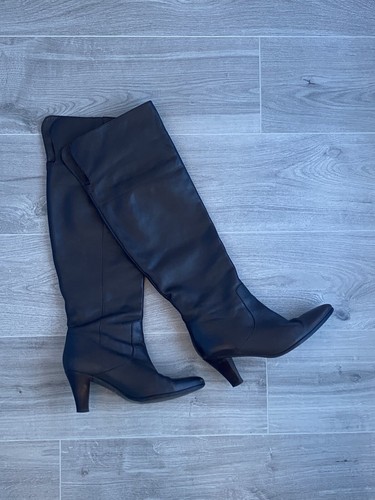 Amazing Vintage Carvela Brown Over Knee 