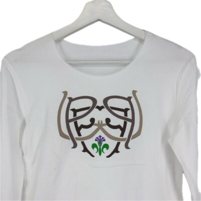 Lucien Pellat-Finet Printed Long-sleeved T-shirt cotton Women | eBay