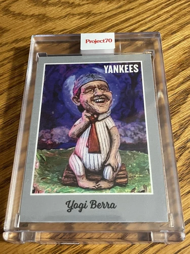 Yogi Berra Topps Project 70 New York Yankees Baseball Card #43 Ron English