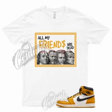 PREZ T Shirt for 1 Yellow Ochre Retro High 6 Desert Mid Low Dunk OG Pollen Match