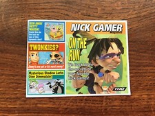 Nick Gamer Magazine THQ Mini Insert Only