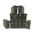 12 Cans! TWELVE 30 Cal Grade 1 Empty Ammunition Case. M19A1 Ammo Cans