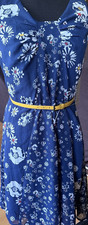 Jason Wu For Target Navy Dress with White Flowers   Size XS  NWT
