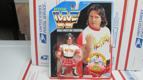 WWF Hasbro Rowdy Roddy Piper 1991 Wrestling Figure...