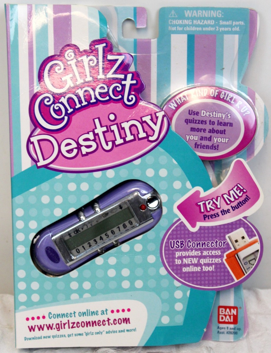 Girlz Connect Destiny Quiz Device Toy USB Alarm Horoscope Stylus