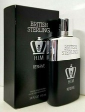BRITISH STERLING HIM RESERVE eau de toilette 3.8 fl oz Spray for MEN SEALED