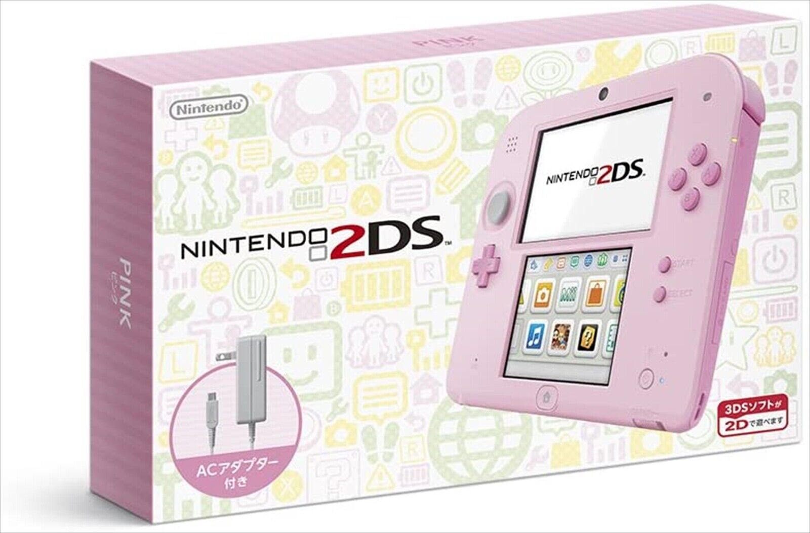 Nintendo+2DS+4+GB+Pink+Console+Game for sale online | eBay