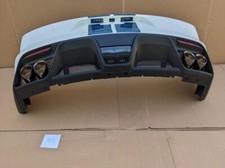 2015-2023 Ford Mustang Shelby Gt350 Rear Bumper Cover Diffuser Dual Muffler Tips 2015-2023 Ford Mustang Shelby Gt350 Rear Bumper Cover Diffuser Dual Muffler Tips