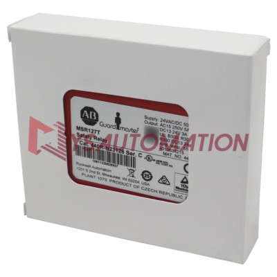 New Allen-Bradley 440R-N23126 Guardmaster MSR127T Safety Relay