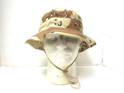 NEW UNISSUED GENUINE USGI COLOR CHIP DESERT STORM BOONIE HAT 3/8 