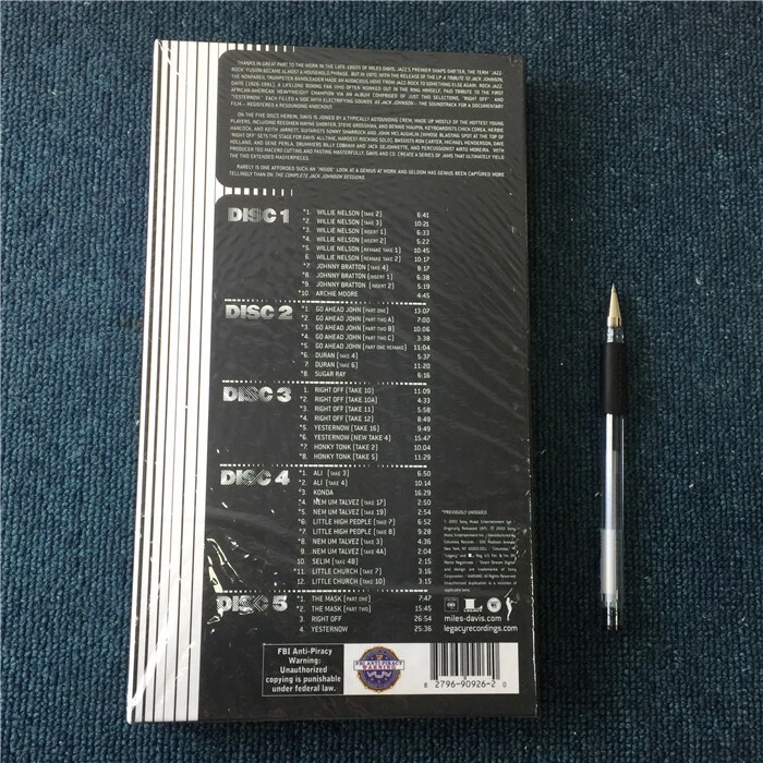 Miles Davis – The Complete Jack Johnson Sessions C5K 90926 US 5CD BOX SET SEALED - Image 2 of 2