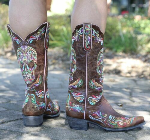 Old Gringo Leather Cowboy Boots L639-1 GRACE 6.5 B Old Gringo Leather Cowboy Boots L639-1 GRACE 6.5 B