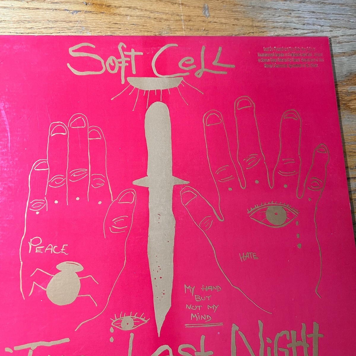 ソフトセル　THIS LAST NIGHT IN SODOM 　LP　レコード LP】Soft Cell – This Last Night In Sodom | マメシバレコード