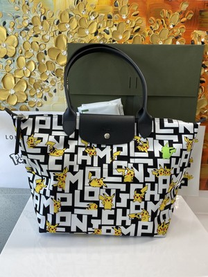 longchamp pikachu bag