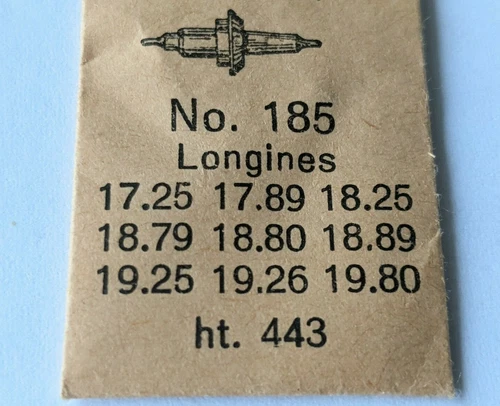 Longines  Caliber 17.25, 17.89 Balance Staff  Swiss made x 1 piece FREE POST