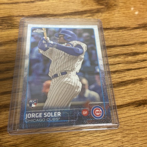 2015 Topps Chrome Jorge Soler Rookie Card 154 RC ATLANTA Braves MVP EBay