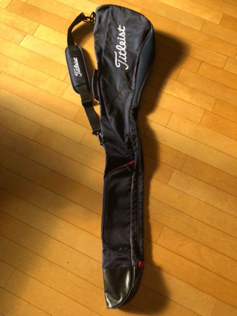 Titleist Japan Golf Carry Caddy Club Case Bag 56 Clubs AJCC71 Navy New
