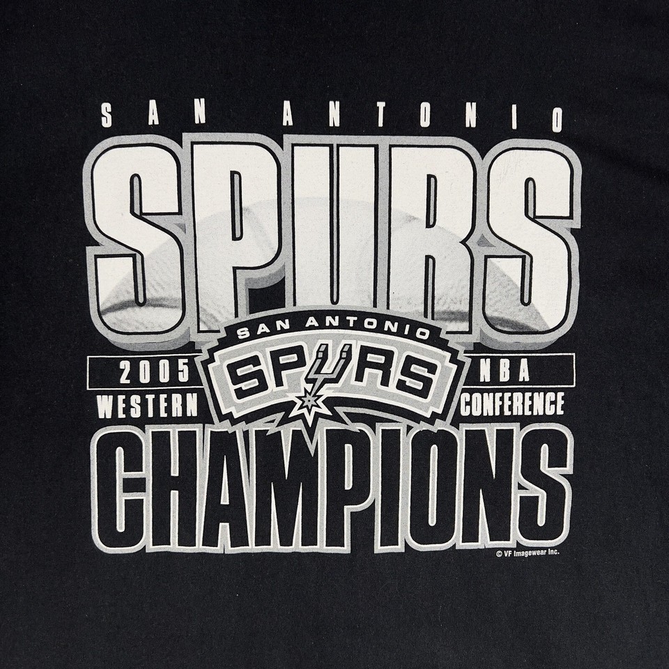 San Antonio Spurs 2005 Western Conference Champions Shirt | eBay