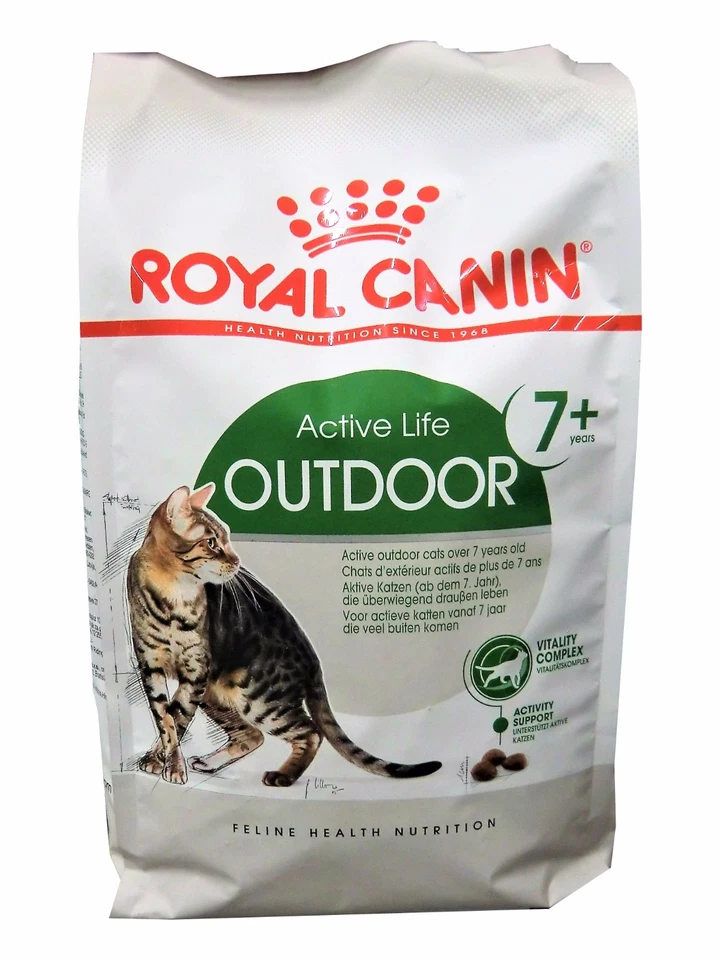 4 kg Royal Canin Outdoor 7+ (€ 12,49/kg) für Freigänger-Katzen ab 7 Jahren