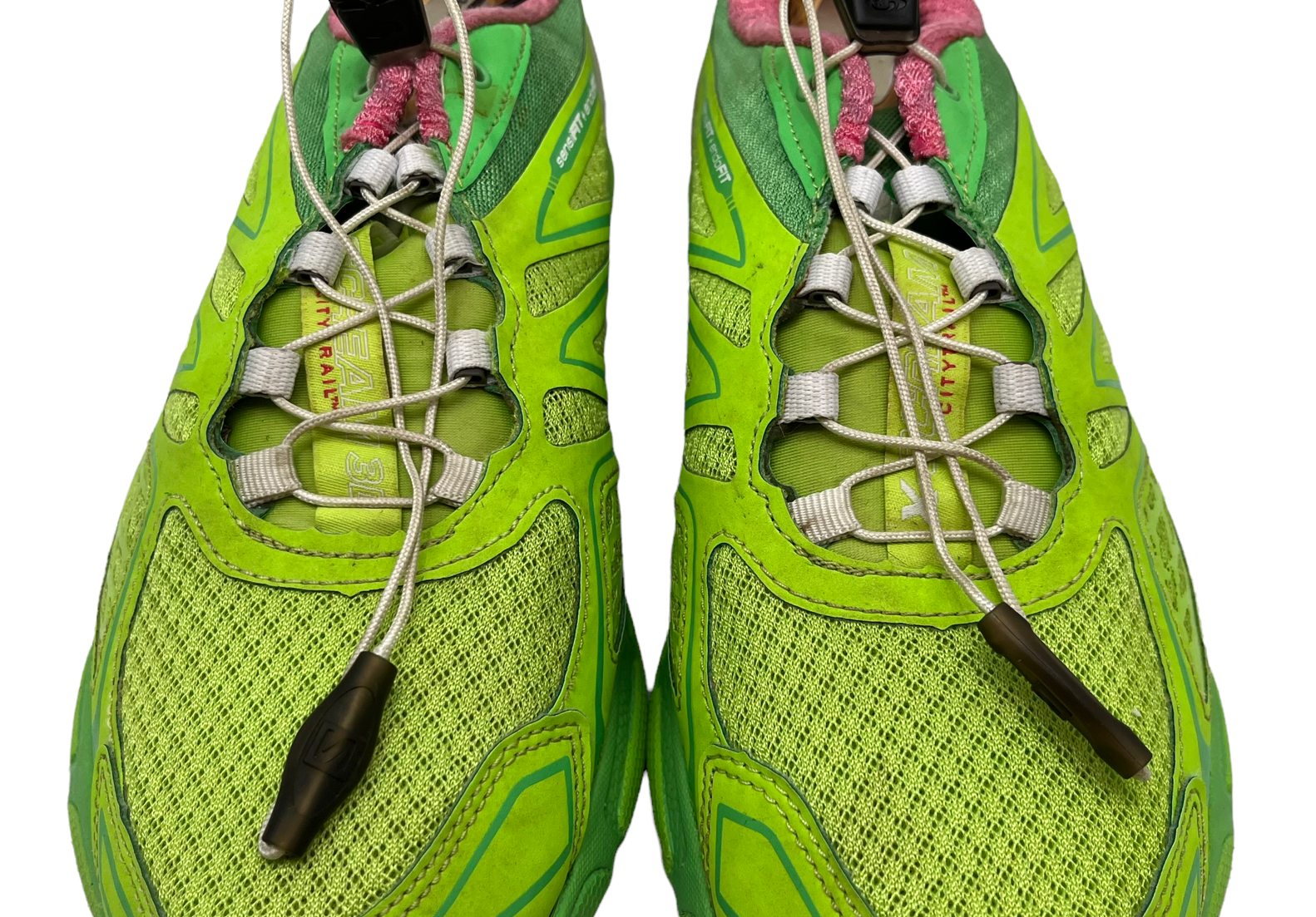 Scarpe da trail running Salomon X Scream 3D da donna taglia 9 verdi rosa