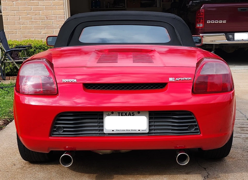 Impianto di scarico Toyota MR2 Mk3 Spyder 1.8 TTE Catback Performance - Immagine 4 di 4