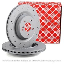 febi Bremsscheiben Ø 320mm für MERCEDES SL R231 350 400 500 hinten 2314230512