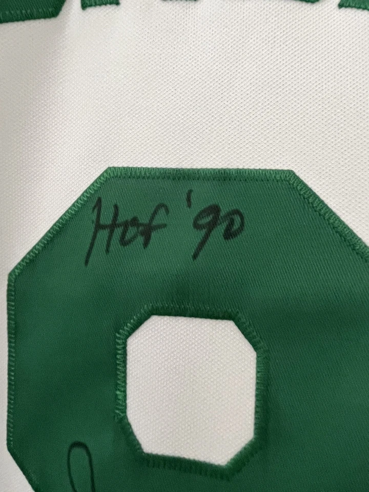 Joe Morgan Signed Cincinnati Reds St. Patrick’s Day “Big Red Machine" Jersey JSA - Image 4 of 4
