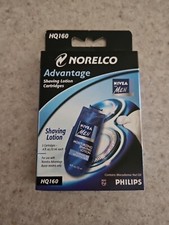 New Norelco Advantage Nivea for Men Shaving Lotion Cartridges HQ160 - Box of 5