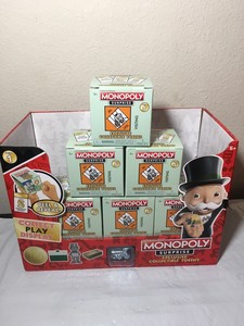 MONOPOLY SURPRISE Exclusive Collectible Tokens Complete Set W Rares Display Box | eBay