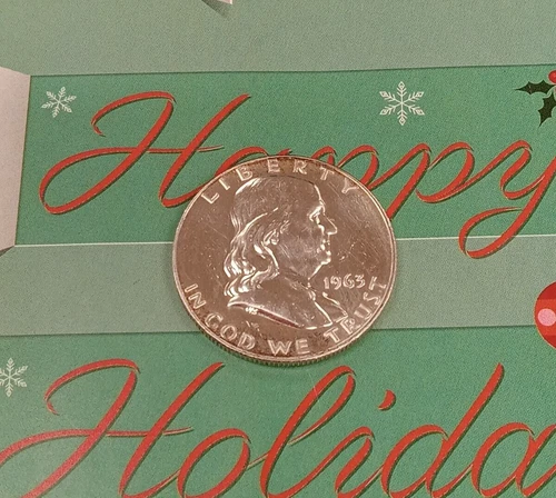 1963 P  FRANKLIN HALF DOLLAR SILVER PROOF TP-5360