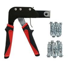 Montagezange für Molly Schrauben 11tlg Hohlraumdübel Trockenbau Rigipsplatten 