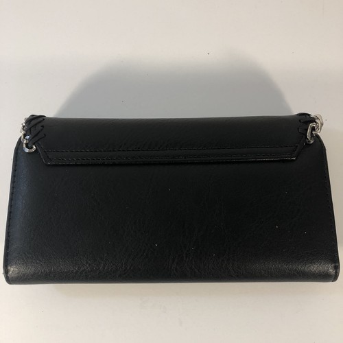 Andrew Marc New York Black Clutch Purse Wallet Bag wristlet not included - Picture 2 of 6