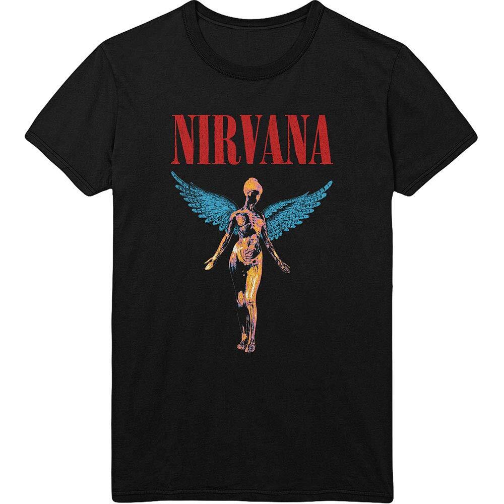 Abbigliamento Nirvana: Angelic (T-Shirt Unisex Tg. L)