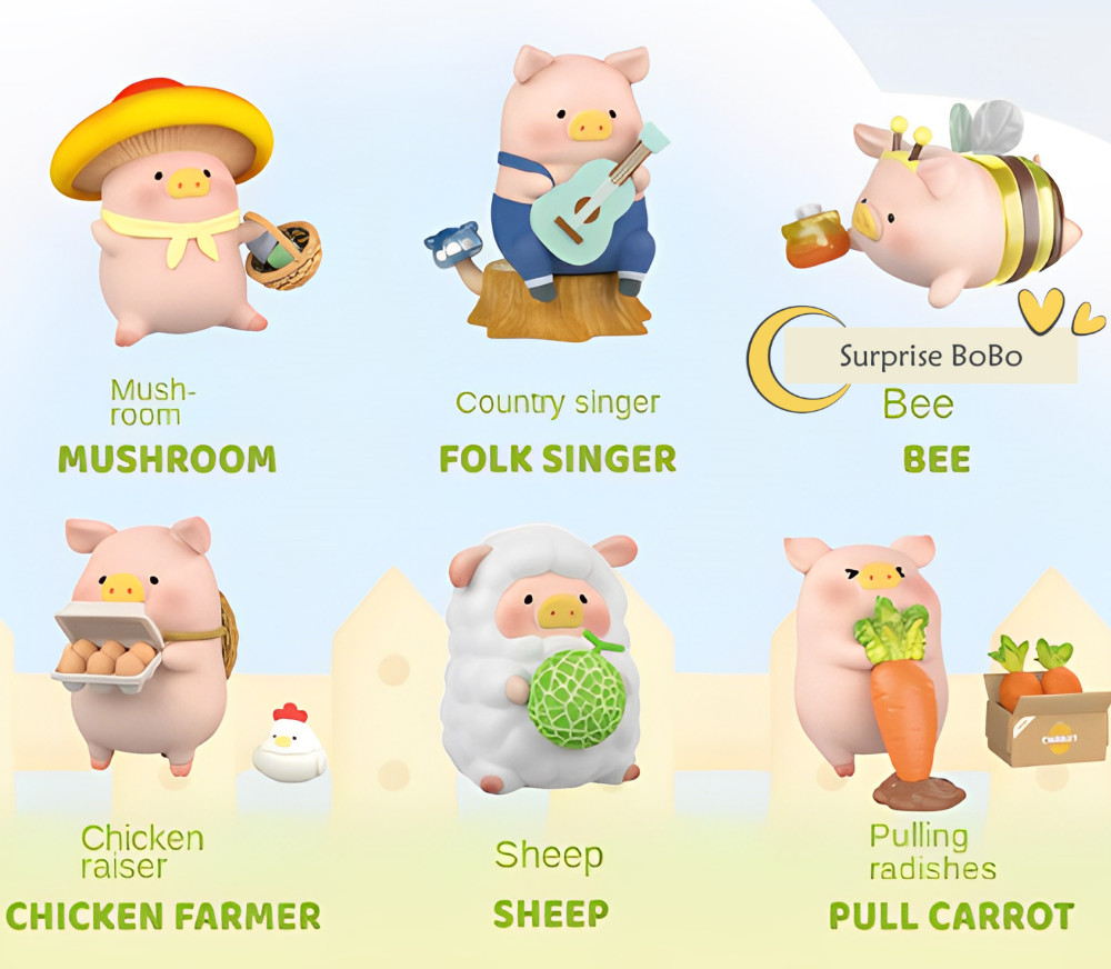 52TOYS TOYZEROPLUS LuLu the Piggy Farm Garden Series Blind