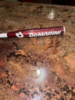 DeMarini Voodoo Black  Youth Baseball Bat 31/18 -13  2 1/4  Barrel Red