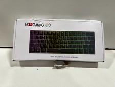 HK Gaming GK61 - 60 Optical Gaming Keyboard RGB Lighting 1000 Hz USB Type C