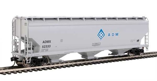 Tolva cubierta de 3 bahías Walthers Mainline 910-7715 HO Archer Daniels Midland 52333 | Zustand: New