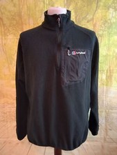 Berghaus black half zip fleece Sweatshirt. UK women's size XL
