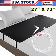 Grounding Mat Conductive Carbon Pad for Sleep with 15Ft Grounding Cord 27" x 72"