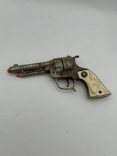 Vintage Texan Jr. Hubley Cap Gun Western Toy Pistol W/ Holster