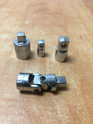 #ad #ad Vintage Craftsman USA Adapter Set with Universal Joint 4435 4257 4258 4259 V G $29.99