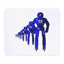 CafePress Fibonacci Robots Mousepad  (503056255)