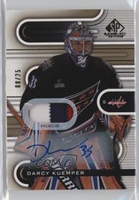 2022-23 SP Game Used Gold Premium Memorabilia 8/25 Darcy Kuemper #99 Auto 10no
