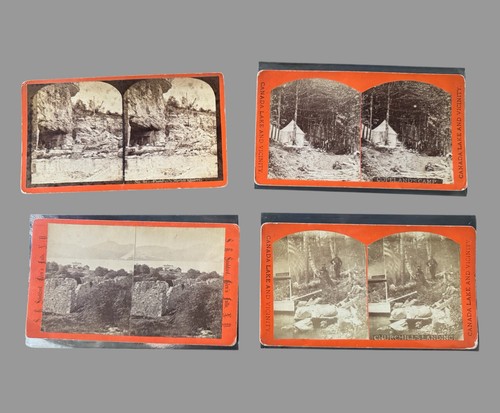 Antique Stereoview Card Lot of 8 Canada Niagara Falls Florida Views 1880s - 1900 - Picture 6 of 8