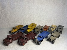 Job Lot 11 Various Early Vintage Dinky Toys Lorries Spares Or Repair 
