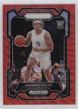 2024-25 Panini Prizm Draft Picks Red Wave Prizm Armando Bacot #79 0xr1