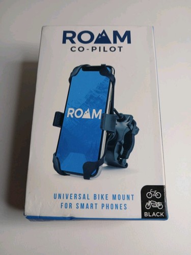 ROAM CO-PILOT SUPPORT DE VÉLO UNIVERSEL POUR TÉLÉPHONES INTELLIGENTS JUSQU'À 3,5 LARGE NOIR - Photo 2 sur 4