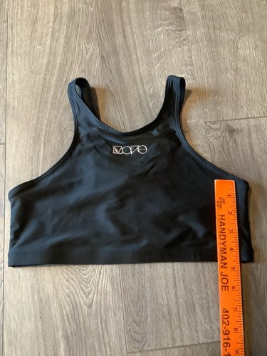 H&M Move Youth Girls Tank Top Youth Size 20 NWT Black Racer Wide Strap - Picture 7 of 11