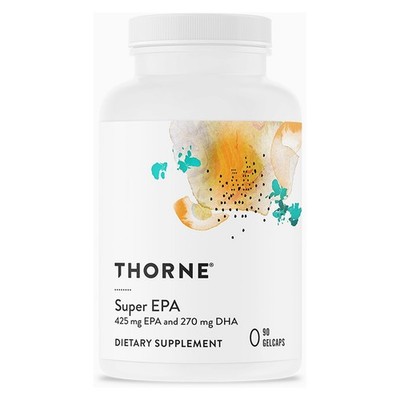 THORNE Super EPA Omega-3 Supplement 180 Softgels (90x2-pack)