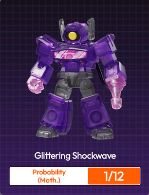 Blokees Transformers Defender Version 03 Mini Model Kit Shockwave 1/12